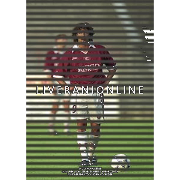 25-08-1999 COMO- COPPA ITALIA COMO - SALERNITANA 3-3 NELLA FOTO GIACOMO TEDESCO AG ALDO LIVERANI SAS