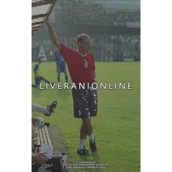 25-08-1999 COMO- COPPA ITALIA COMO - SALERNITANA 3-3 NELLA FOTO WALTER DE VECCHI ALLENATORE COMO CALCIO AG ALDO LIVERANI SAS