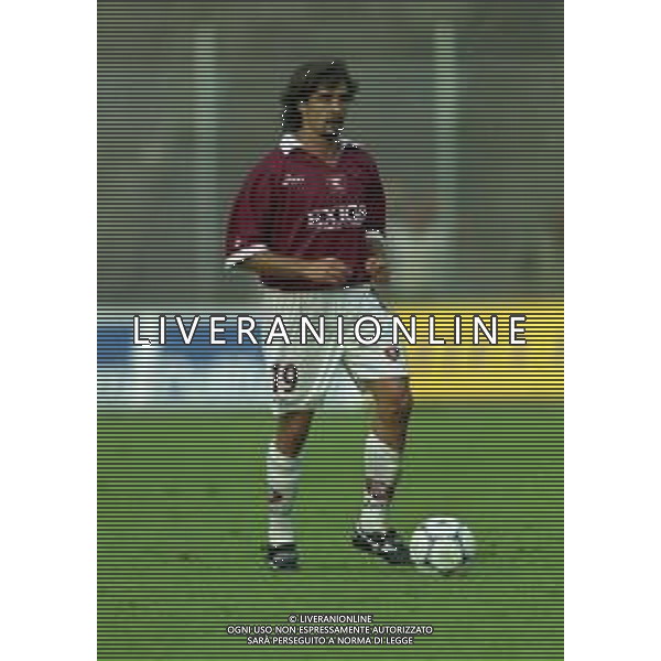 25-08-1999 COMO- COPPA ITALIA COMO - SALERNITANA 3-3 NELLA FOTO GIACOMO TEDESCO AG ALDO LIVERANI SAS