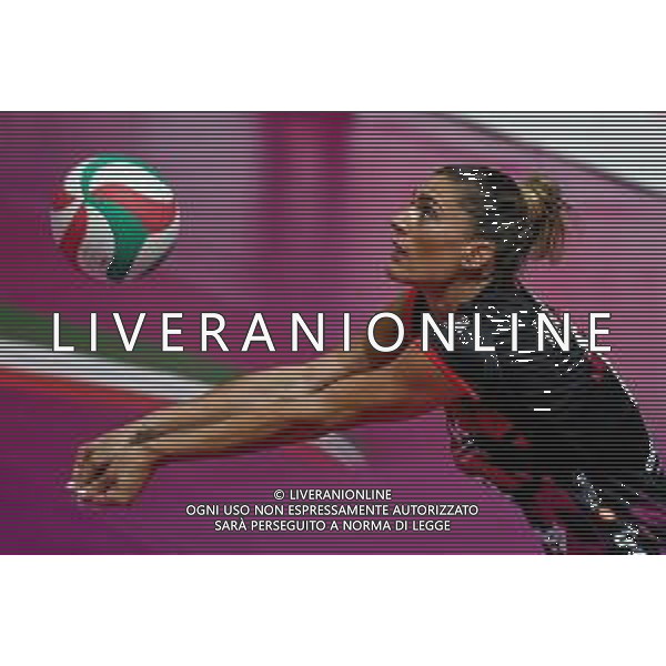 Finale - Unet E-Work Busto Arsizio vs Imoco Volley Conegliano - Volley Supercoppa Femminile, 06 settembre 2020 Palazzetto Goldoni, Vicenza, Italia Nella foto: Francesca Piccinini (Busto Arsizio) @LM/Ettore Griffoni/ AGENZIA ALDO LIVERANI SAS