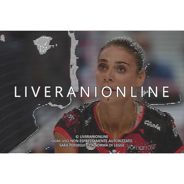 Finale - Unet E-Work Busto Arsizio vs Imoco Volley Conegliano - Volley Supercoppa Femminile, 06 settembre 2020 Palazzetto Goldoni, Vicenza, Italia Nella foto: Jovana Stevanovic (Busto Arsizio) @LM/Ettore Griffoni/ AGENZIA ALDO LIVERANI SAS