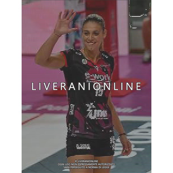 Finale - Unet E-Work Busto Arsizio vs Imoco Volley Conegliano - Volley Supercoppa Femminile, 06 settembre 2020 Palazzetto Goldoni, Vicenza, Italia Nella foto: Jovana Stevanovic (Busto Arsizio) @LM/Ettore Griffoni/ AGENZIA ALDO LIVERANI SAS