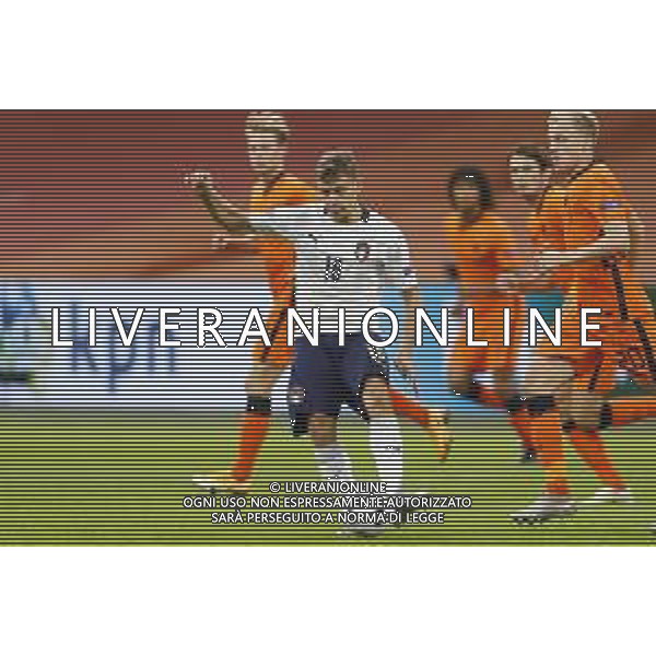 AMSTERDAM - UEFA Nations League gruppo A - OLANDA paesi Bassi vs ITALIA 07/09/2020 - nella foto: Barella Nicolo’(Italia) ©Claudio Zamagni/Agenzi Aldo Liverani s.a.s. Barella Nicolo’(Italia) during UEFA Nations League - group A between Netherlands and Italy at Amsterdam Arena on September 07 2020 in Amsterdam photo credit by Claudio Zamagni/Aldo Liverani Photo Agency
