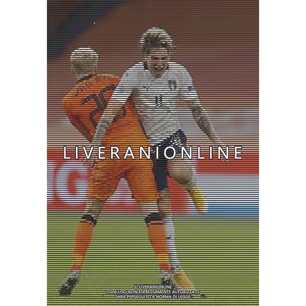 AMSTERDAM - UEFA Nations League gruppo A - OLANDA paesi Bassi vs ITALIA 07/09/2020 - nella foto: Zaniolo Nicolo’(Italia)infortunio ©Claudio Zamagni/Agenzi Aldo Liverani s.a.s. during UEFA Nations League - group A between Netherlands and Italy at Amsterdam Arena on September 07 2020 in Amsterdam photo credit by Claudio Zamagni/Aldo Liverani Photo Agency