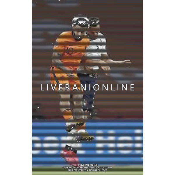AMSTERDAM - UEFA Nations League gruppo A - OLANDA paesi Bassi vs ITALIA 07/09/2020 - nella foto: M. Depay(Olanda - Paesi Bassi - Nederland)danilo D’Ambrosio (Italia) ©Claudio Zamagni/Agenzi Aldo Liverani s.a.s. during UEFA Nations League - group A between Netherlands and Italy at Amsterdam Arena on September 07 2020 in Amsterdam photo credit by Claudio Zamagni/Aldo Liverani Photo Agency/ AGENZIA ALDO LIVERANI SAS