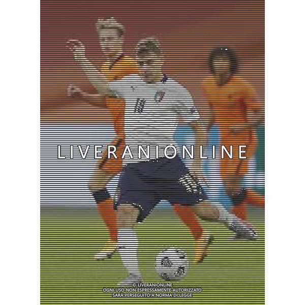AMSTERDAM - UEFA Nations League gruppo A - OLANDA paesi Bassi vs ITALIA 07/09/2020 - nella foto: Barella Nicolo’(Italia) ©Claudio Zamagni/Agenzi Aldo Liverani s.a.s. Barella Nicolo’(Italia) during UEFA Nations League - group A between Netherlands and Italy at Amsterdam Arena on September 07 2020 in Amsterdam photo credit by Claudio Zamagni/Aldo Liverani Photo Agency
