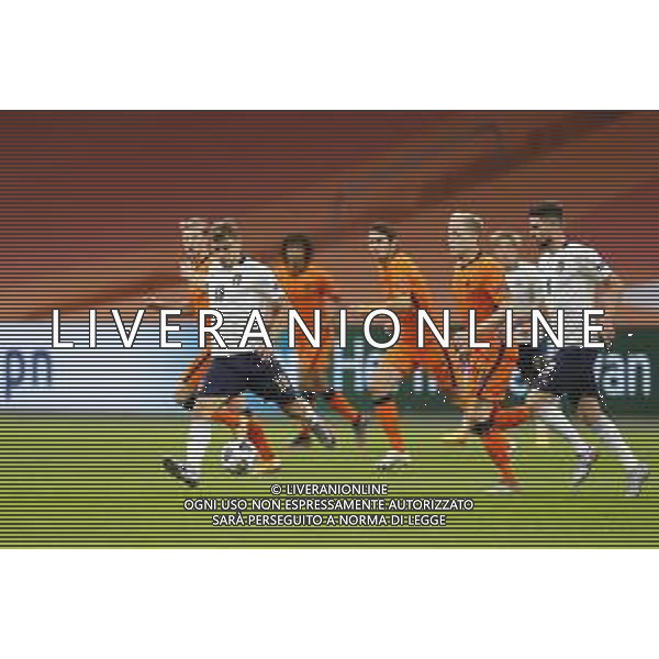 AMSTERDAM - UEFA Nations League gruppo A - OLANDA paesi Bassi vs ITALIA 07/09/2020 - nella foto: Barella Nicolo’(Italia) ©Claudio Zamagni/Agenzi Aldo Liverani s.a.s. Barella Nicolo’(Italia) during UEFA Nations League - group A between Netherlands and Italy at Amsterdam Arena on September 07 2020 in Amsterdam photo credit by Claudio Zamagni/Aldo Liverani Photo Agency