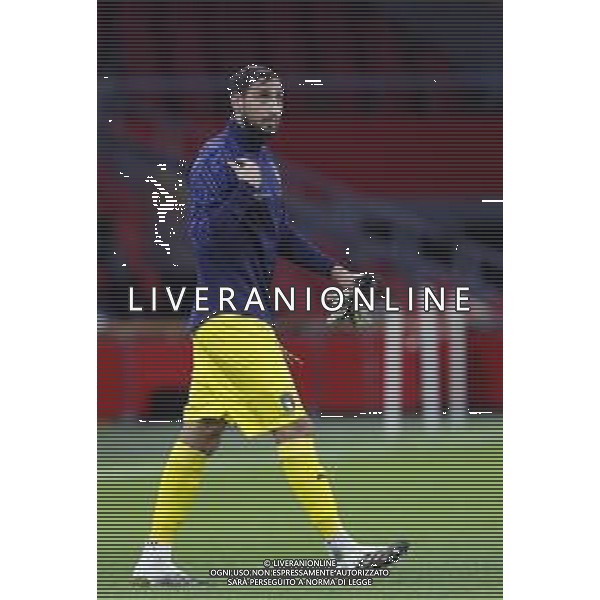 AMSTERDAM - UEFA Nations League gruppo A - OLANDA paesi Bassi vs ITALIA 07/09/2020 - nella foto: Donnarumma Gianluigi(Italia) ©Claudio Zamagni/Agenzi Aldo Liverani s.a.s. Donnarumma Gianluigi(Italia) during UEFA Nations League - group A between Netherlands and Italy at Amsterdam Arena on September 07 2020 in Amsterdam photo credit by Claudio Zamagni/Aldo Liverani Photo Agency