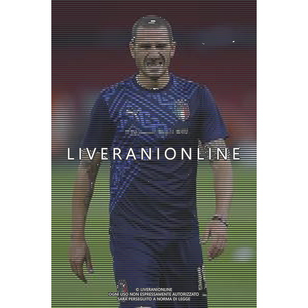 AMSTERDAM - UEFA Nations League gruppo A - OLANDA paesi Bassi vs ITALIA 07/09/2020 - nella foto: Bonucci Leonardo(Italia) ©Claudio Zamagni/Agenzi Aldo Liverani s.a.s. Bonucci Leonardo(Italia) during UEFA Nations League - group A between Netherlands and Italy at Amsterdam Arena on September 07 2020 in Amsterdam photo credit by Claudio Zamagni/Aldo Liverani Photo Agency