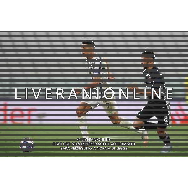 Torino 07.08.2020 Allianz Stadium Juventus vs Olympique Lione Champions League 2019/2020 ©Viganti/Agenzia Aldo Liverani Nella foto: cristiano ronaldo ©AGENZIA ALDO LIVERANI SAS