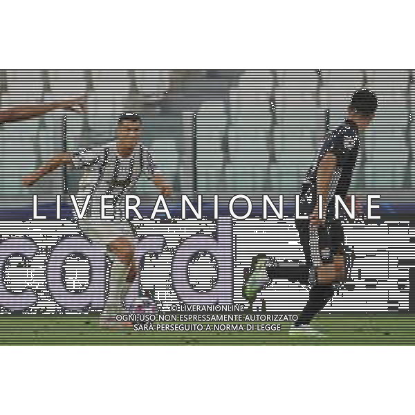 Torino 07.08.2020 Allianz Stadium Juventus vs Olympique Lione Champions League 2019/2020 ©Viganti/Agenzia Aldo Liverani Nella foto: cristiano ronaldo ©AGENZIA ALDO LIVERANI SAS