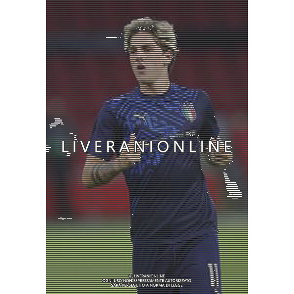AMSTERDAM - UEFA Nations League gruppo A - OLANDA paesi Bassi vs ITALIA 07/09/2020 - nella foto: Zaniolo Nicolo’(Italia) ©Claudio Zamagni/Agenzi Aldo Liverani s.a.s. Zaniolo Nicolo’(Italia) during UEFA Nations League - group A between Netherlands and Italy at Amsterdam Arena on September 07 2020 in Amsterdam photo credit by Claudio Zamagni/Aldo Liverani Photo Agency