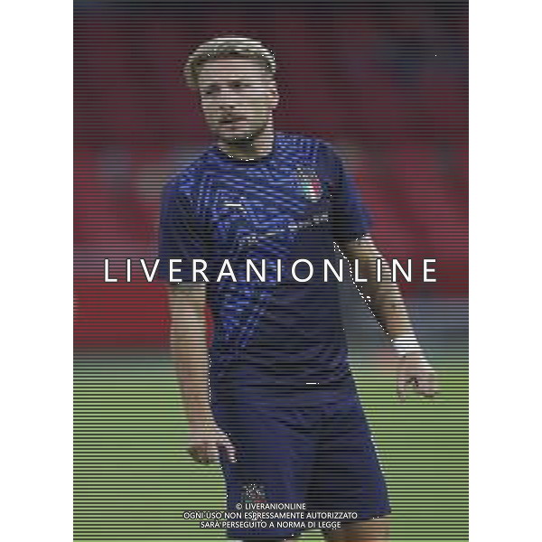 AMSTERDAM - UEFA Nations League gruppo A - OLANDA paesi Bassi vs ITALIA 07/09/2020 - nella foto: Immobile Ciro(Italia) ©Claudio Zamagni/Agenzi Aldo Liverani s.a.s. Immobile Ciro(Italia) during UEFA Nations League - group A between Netherlands and Italy at Amsterdam Arena on September 07 2020 in Amsterdam photo credit by Claudio Zamagni/Aldo Liverani Photo Agency
