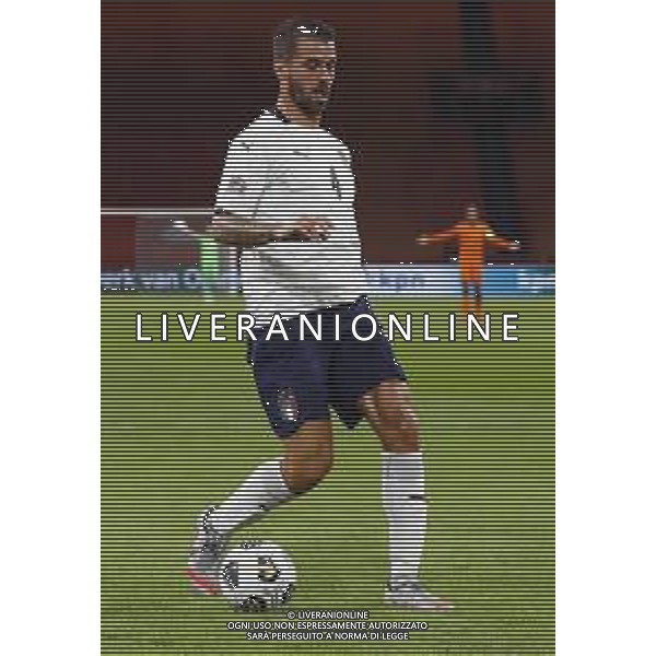 AMSTERDAM - UEFA Nations League gruppo A - OLANDA paesi Bassi vs ITALIA 07/09/2020 - nella foto: Spinazzola Leonardo(Italia) ©Claudio Zamagni/Agenzi Aldo Liverani s.a.s. Spinazzola Leonardo(Italia) during UEFA Nations League - group A between Netherlands and Italy at Amsterdam Arena on September 07 2020 in Amsterdam photo credit by Claudio Zamagni/Aldo Liverani Photo Agency