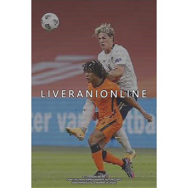 AMSTERDAM - UEFA Nations League gruppo A - OLANDA paesi Bassi vs ITALIA 07/09/2020 - nella foto: Zaniolo Nicolo’(Italia) Nathan Aké(Olanda - Paesi Bassi - Netherlands) ©Claudio Zamagni/Agenzi Aldo Liverani s.a.s. Zaniolo Nicolo’(Italia) Nathan Aké(Olanda - Paesi Bassi - Netherlands) during UEFA Nations League - group A between Netherlands and Italy at Amsterdam Arena on September 07 2020 in Amsterdam photo credit by Claudio Zamagni/Aldo Liverani Photo Agency