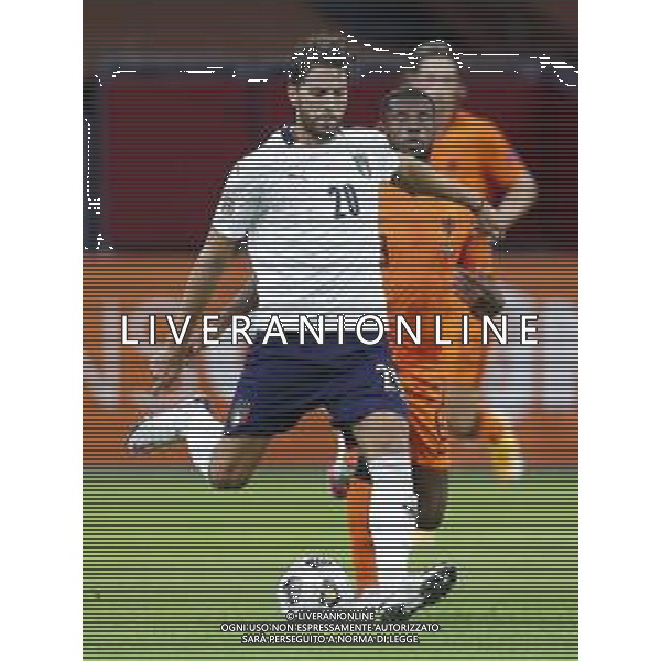 AMSTERDAM - UEFA Nations League gruppo A - OLANDA paesi Bassi vs ITALIA 07/09/2020 - nella foto: Locatelli Manuel(Italia) ©Claudio Zamagni/Agenzi Aldo Liverani s.a.s. Locatelli Manuel(Italia) during UEFA Nations League - group A between Netherlands and Italy at Amsterdam Arena on September 07 2020 in Amsterdam photo credit by Claudio Zamagni/Aldo Liverani Photo Agency
