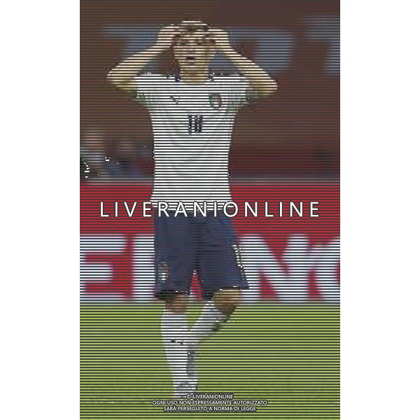 AMSTERDAM - UEFA Nations League gruppo A - OLANDA paesi Bassi vs ITALIA 07/09/2020 - nella foto: Barella Nicolo’(Italia) ©Claudio Zamagni/Agenzi Aldo Liverani s.a.s. Barella Nicolo’(Italia) during UEFA Nations League - group A between Netherlands and Italy at Amsterdam Arena on September 07 2020 in Amsterdam photo credit by Claudio Zamagni/Aldo Liverani Photo Agency