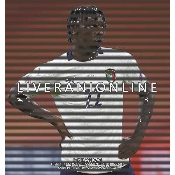 AMSTERDAM - UEFA Nations League gruppo A - OLANDA paesi Bassi vs ITALIA 07/09/2020 - nella foto: Kean Moise(Italia) ©Claudio Zamagni/Agenzi Aldo Liverani s.a.s. Kean Moise(Italia) during UEFA Nations League - group A between Netherlands and Italy at Amsterdam Arena on September 07 2020 in Amsterdam photo credit by Claudio Zamagni/Aldo Liverani Photo Agency