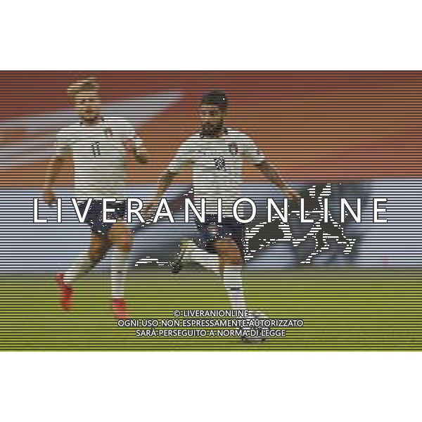 AMSTERDAM - UEFA Nations League gruppo A - OLANDA paesi Bassi vs ITALIA 07/09/2020 - nella foto: Insigne Lorenzo(Italia) Immobile Ciro(Italia) ©Claudio Zamagni/Agenzi Aldo Liverani s.a.s. Insigne Lorenzo(Italia) Immobile Ciro(Italia) during UEFA Nations League - group A between Netherlands and Italy at Amsterdam Arena on September 07 2020 in Amsterdam photo credit by Claudio Zamagni/Aldo Liverani Photo Agency