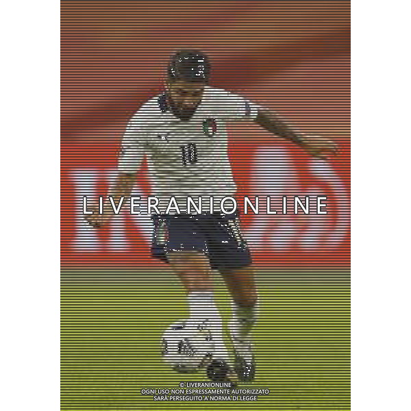 AMSTERDAM - UEFA Nations League gruppo A - OLANDA paesi Bassi vs ITALIA 07/09/2020 - nella foto: Insigne Lorenzo(Italia) ©Claudio Zamagni/Agenzi Aldo Liverani s.a.s. Insigne Lorenzo(Italia) during UEFA Nations League - group A between Netherlands and Italy at Amsterdam Arena on September 07 2020 in Amsterdam photo credit by Claudio Zamagni/Aldo Liverani Photo Agency