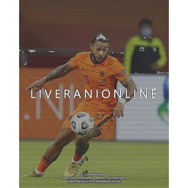 AMSTERDAM - UEFA Nations League gruppo A - OLANDA paesi Bassi vs ITALIA 07/09/2020 - nella foto: M. Depay(Olanda - Paesi Bassi - Netherlands) ©Claudio Zamagni/Agenzi Aldo Liverani s.a.s. M. Depay(Olanda - Paesi Bassi - Netherlands) during UEFA Nations League - group A between Netherlands and Italy at Amsterdam Arena on September 07 2020 in Amsterdam photo credit by Claudio Zamagni/Aldo Liverani Photo Agency