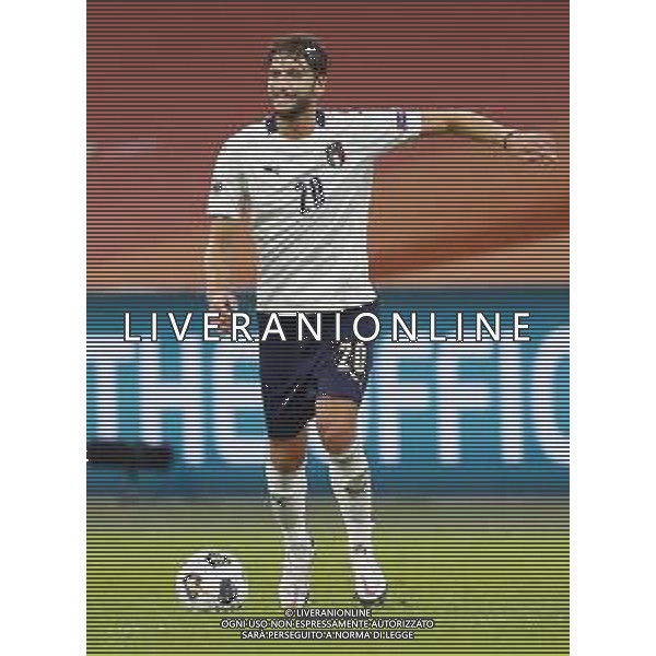 AMSTERDAM - UEFA Nations League gruppo A - OLANDA paesi Bassi vs ITALIA 07/09/2020 - nella foto: Locatelli Manuel(Italia) ©Claudio Zamagni/Agenzi Aldo Liverani s.a.s. Locatelli Manuel(Italia) during UEFA Nations League - group A between Netherlands and Italy at Amsterdam Arena on September 07 2020 in Amsterdam photo credit by Claudio Zamagni/Aldo Liverani Photo Agency