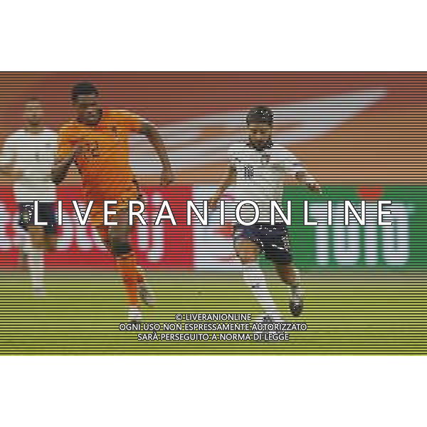 AMSTERDAM - UEFA Nations League gruppo A - OLANDA paesi Bassi vs ITALIA 07/09/2020 - nella foto: Insigne Lorenzo(Italia) Denzel Dumfries(Olanda - Paesi Bassi - Netherlands) ©Claudio Zamagni/Agenzi Aldo Liverani s.a.s. nsigne Lorenzo(Italia) Denzel Dumfries(Olanda - Paesi Bassi - Netherlands) during UEFA Nations League - group A between Netherlands and Italy at Amsterdam Arena on September 07 2020 in Amsterdam photo credit by Claudio Zamagni/Aldo Liverani Photo Agency