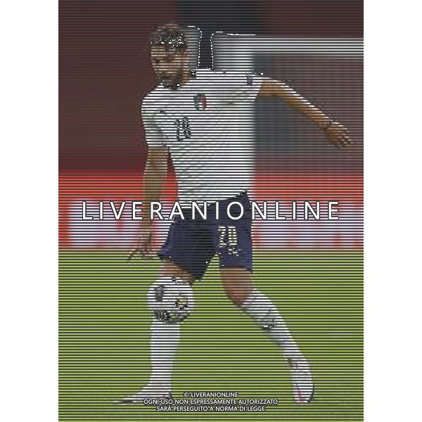 AMSTERDAM - UEFA Nations League gruppo A - OLANDA paesi Bassi vs ITALIA 07/09/2020 - nella foto: Locatelli Manuel(Italia) ©Claudio Zamagni/Agenzi Aldo Liverani s.a.s. Locatelli Manuel(Italia) during UEFA Nations League - group A between Netherlands and Italy at Amsterdam Arena on September 07 2020 in Amsterdam photo credit by Claudio Zamagni/Aldo Liverani Photo Agency