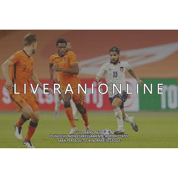 AMSTERDAM - UEFA Nations League gruppo A - OLANDA paesi Bassi vs ITALIA 07/09/2020 - nella foto: Insigne Lorenzo(Italia) Joël Veltman(Olanda - Paesi Bassi - Netherlands) Denzel Dumfries(Olanda - Paesi Bassi - Netherlands) ©Claudio Zamagni/Agenzi Aldo Liverani s.a.s. Insigne Lorenzo(Italia) Joël Veltman(Olanda - Paesi Bassi - Netherlands) Denzel Dumfries(Olanda - Paesi Bassi - Netherlands) during UEFA Nations League - group A between Netherlands and Italy at Amsterdam Arena on September 07 2020 in Amsterdam photo credit by Claudio Zamagni/Aldo Liverani Photo Agency