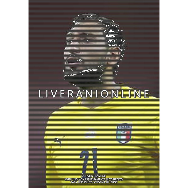 AMSTERDAM - UEFA Nations League gruppo A - OLANDA paesi Bassi vs ITALIA 07/09/2020 - nella foto: Donnarumma Gianluigi(Italia) ©Claudio Zamagni/Agenzi Aldo Liverani s.a.s. Donnarumma Gianluigi(Italia) during UEFA Nations League - group A between Netherlands and Italy at Amsterdam Arena on September 07 2020 in Amsterdam photo credit by Claudio Zamagni/Aldo Liverani Photo Agency