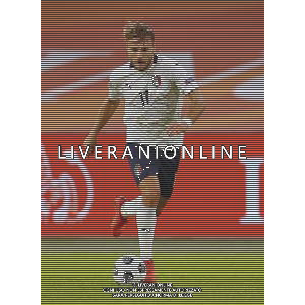 AMSTERDAM - UEFA Nations League gruppo A - OLANDA paesi Bassi vs ITALIA 07/09/2020 - nella foto: Immobile Ciro(Italia) ©Claudio Zamagni/Agenzi Aldo Liverani s.a.s. Immobile Ciro(Italia) during UEFA Nations League - group A between Netherlands and Italy at Amsterdam Arena on September 07 2020 in Amsterdam photo credit by Claudio Zamagni/Aldo Liverani Photo Agency