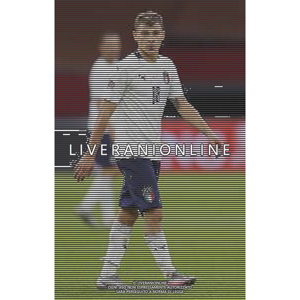 AMSTERDAM - UEFA Nations League gruppo A - OLANDA paesi Bassi vs ITALIA 07/09/2020 - nella foto: Barella Nicolo’(Italia) ©Claudio Zamagni/Agenzi Aldo Liverani s.a.s. \18 during UEFA Nations League - group A between Netherlands and Italy at Amsterdam Arena on September 07 2020 in Amsterdam photo credit by Claudio Zamagni/Aldo Liverani Photo Agency