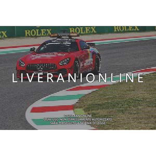 Red FIA Safety Car. 10.09.2020. Formula 1 World Championship, Rd 9, Tuscan Grand Prix, Mugello, Italy, Preparation Day. - www.xpbimages.com, EMail: requests@xpbimages.com © Copyright: Batchelor / XPB Images/ AGENZIA ALDO LIVERANI SAS - ITALY ONLY EDITORIAL USE ONLY