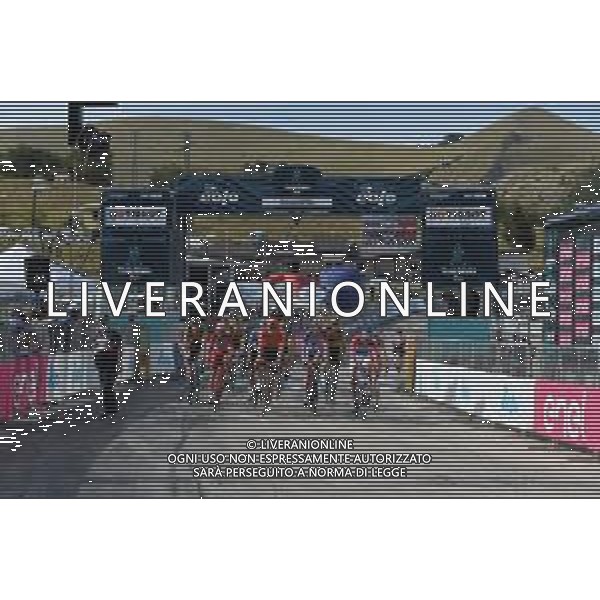 11-09-2020 Tirreno - Adriatico; Tappa 05 Norcia - Sassotetto; 2020, Ccc; 2020, Cofidis; 2020, Groupama - Fdj; Van Hooydonck, Nathan; Van Der Poel, Mathieu; Haas, Nathan; Ludvigsson, Tobias; Sassotetto; ©SIROTTI / AGENZIA ALDO LIVERANI SAS