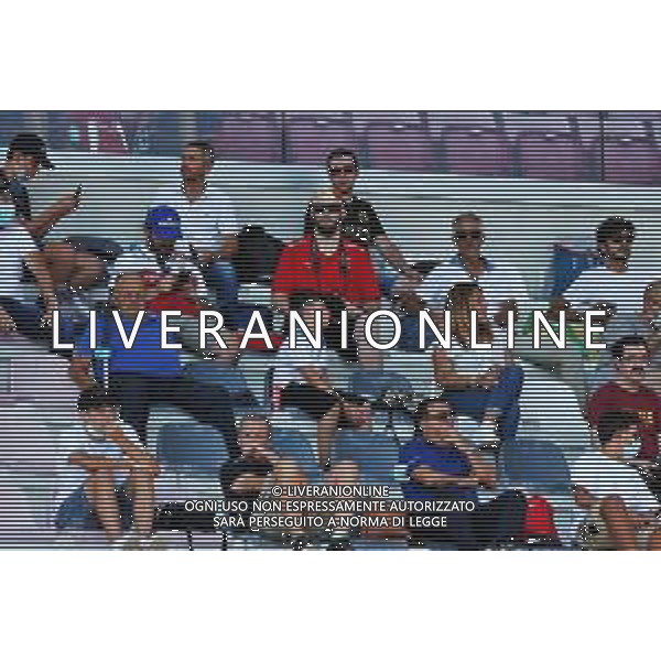 Circuit atmosphere - fans in the grandstand. 12.09.2020. Formula 1 World Championship, Rd 9, Tuscan Grand Prix, Mugello, Italy, Qualifying Day. - www.xpbimages.com, EMail: requests@xpbimages.com © Copyright: Moy / XPB Images/ AGENZIA ALDO LIVERANI SAS - ITALY ONLY EDITORIAL USE ONLY