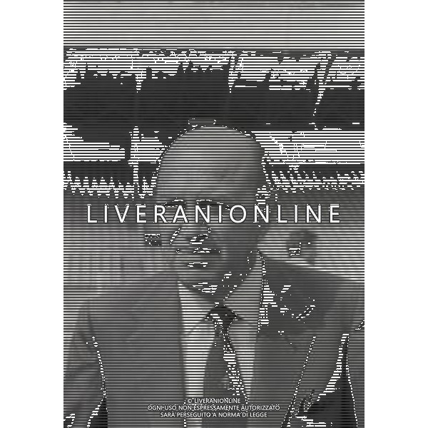 RETROSPETTIVA PAOLO MANTOVANI PRESIDENTE SAMPDORIA CALCIO NELLA FOTO PAOLO MANTOVANI PRESIDENTE DELLA SAMPDORIA CALCIO NELL\'ANNO 1986-1987 AG ALDO LIVERANI SAS
