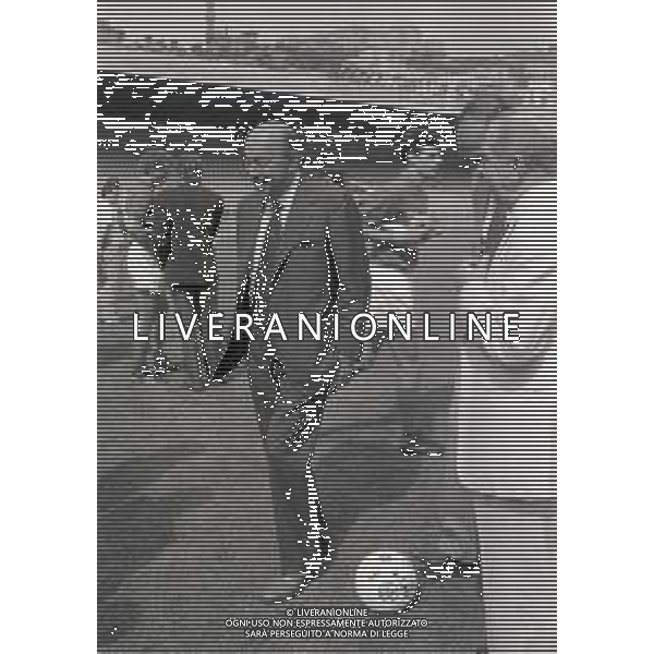RETROSPETTIVA PAOLO MANTOVANI PRESIDENTE SAMPDORIA CALCIO NELLA FOTO PAOLO MANTOVANI PRESIDENTE DELLA SAMPDORIA CALCIO NELL\'ANNO 1986-1987 AG ALDO LIVERANI SAS