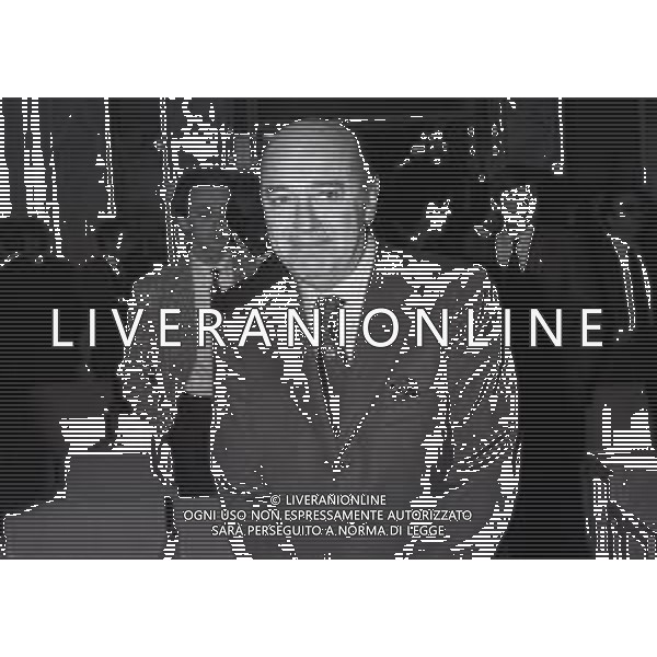 RETROSPETTIVA PAOLO MANTOVANI PRESIDENTE SAMPDORIA CALCIO NELLA FOTO PAOLO MANTOVANI PRESIDENTE DELLA SAMPDORIA CALCIO NELL\'ANNO 1986 AG ALDO LIVERANI SAS