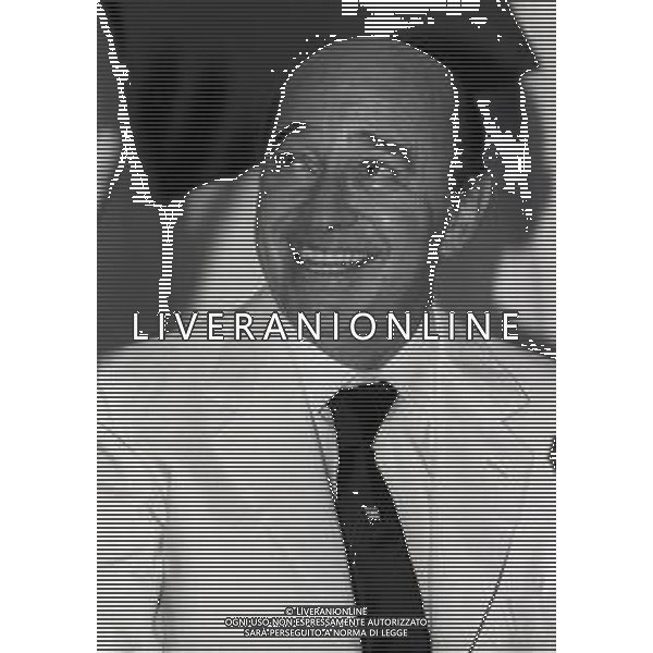 RETROSPETTIVA PAOLO MANTOVANI PRESIDENTE SAMPDORIA CALCIO NELLA FOTO PAOLO MANTOVANI PRESIDENTE DELLA SAMPDORIA CALCIO NELL\'ANNO 1988  AG ALDO LIVERANI SAS 