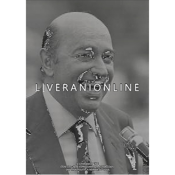 RETROSPETTIVA PAOLO MANTOVANI PRESIDENTE SAMPDORIA CALCIO NELLA FOTO PAOLO MANTOVANI PRESIDENTE DELLA SAMPDORIA CALCIO NELL\'ANNO 1988  AG ALDO LIVERANI SAS 
