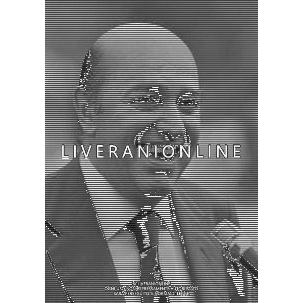 RETROSPETTIVA PAOLO MANTOVANI PRESIDENTE SAMPDORIA CALCIO NELLA FOTO PAOLO MANTOVANI PRESIDENTE DELLA SAMPDORIA CALCIO NELL\'ANNO 1988  AG ALDO LIVERANI SAS 