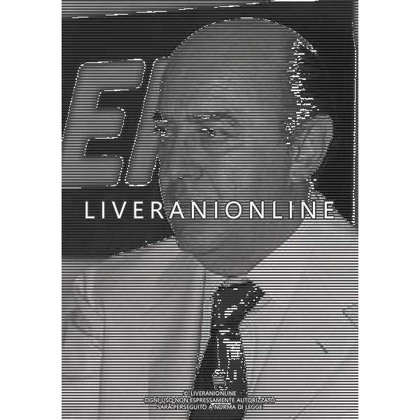 RETROSPETTIVA PAOLO MANTOVANI PRESIDENTE SAMPDORIA CALCIO NELLA FOTO PAOLO MANTOVANI PRESIDENTE DELLA SAMPDORIA CALCIO NELL\'ANNO 1988 -1989 AG ALDO LIVERANI SAS 