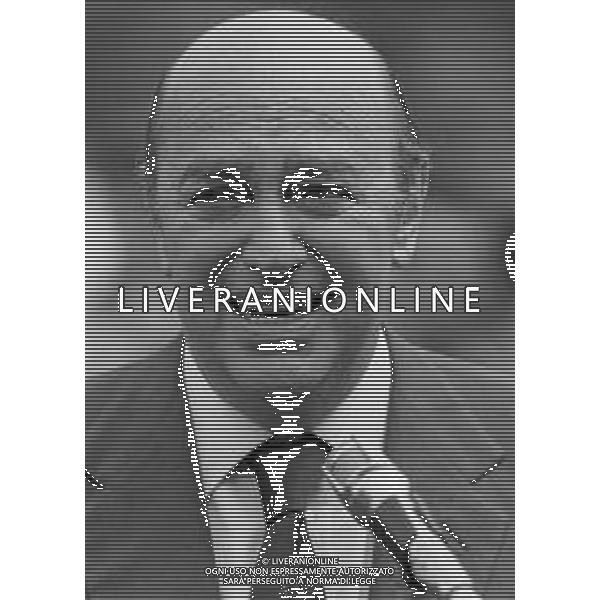 RETROSPETTIVA PAOLO MANTOVANI PRESIDENTE SAMPDORIA CALCIO NELLA FOTO PAOLO MANTOVANI PRESIDENTE DELLA SAMPDORIA CALCIO NELL\'ANNO 1988 -1989 AG ALDO LIVERANI SAS 
