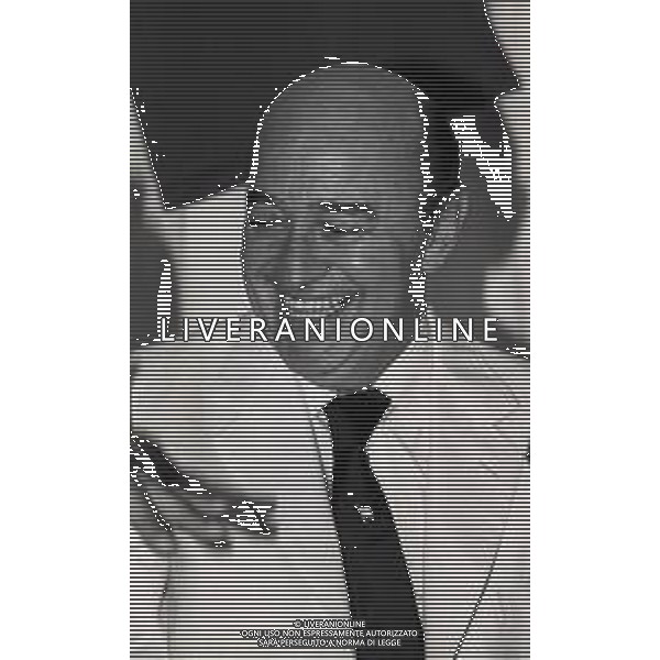 RETROSPETTIVA PAOLO MANTOVANI PRESIDENTE SAMPDORIA CALCIO NELLA FOTO PAOLO MANTOVANI PRESIDENTE DELLA SAMPDORIA CALCIO NELL\'ANNO 1988 -1989 AG ALDO LIVERANI SAS 