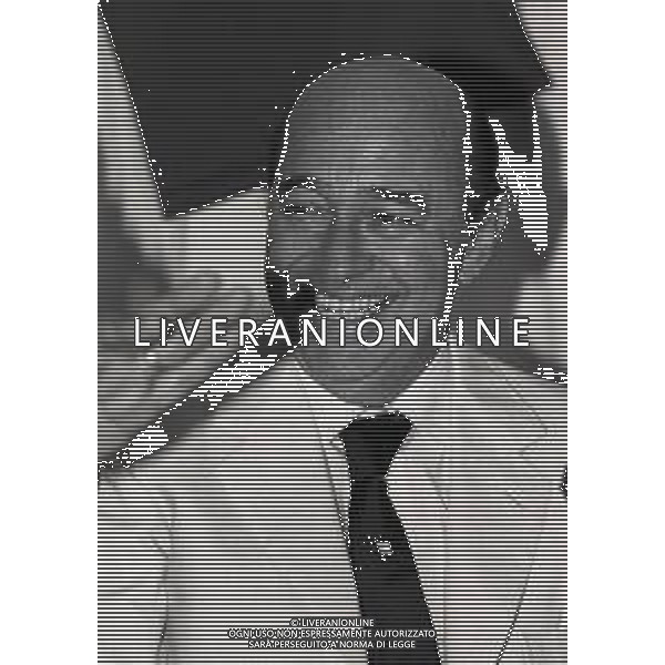 RETROSPETTIVA PAOLO MANTOVANI PRESIDENTE SAMPDORIA CALCIO NELLA FOTO PAOLO MANTOVANI PRESIDENTE DELLA SAMPDORIA CALCIO NELL\'ANNO 1988 -1989 AG ALDO LIVERANI SAS 