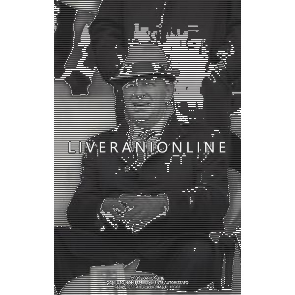 RETROSPETTIVA PAOLO MANTOVANI PRESIDENTE SAMPDORIA CALCIO NELLA FOTO PAOLO MANTOVANI PRESIDENTE DELLA SAMPDORIA CALCIO NELL\'ANNO 1989 AG ALDO LIVERANI SAS 