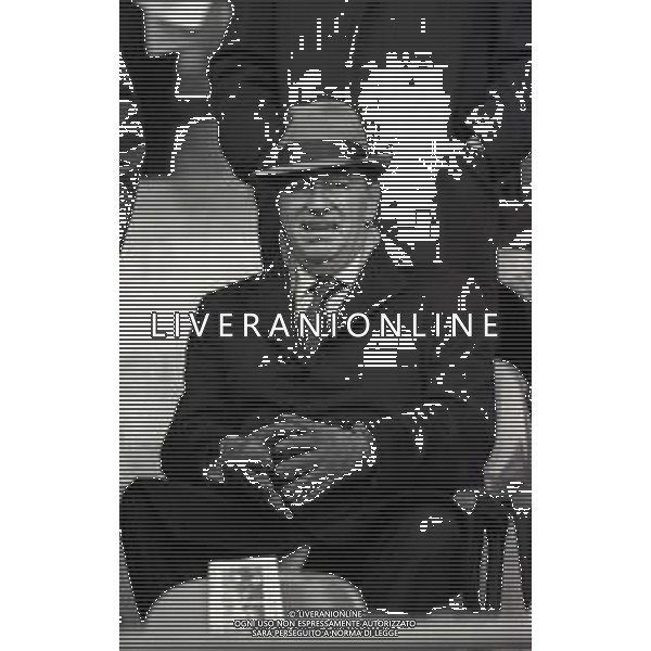 RETROSPETTIVA PAOLO MANTOVANI PRESIDENTE SAMPDORIA CALCIO NELLA FOTO PAOLO MANTOVANI PRESIDENTE DELLA SAMPDORIA CALCIO NELL\'ANNO 1989 AG ALDO LIVERANI SAS 