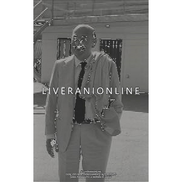 RETROSPETTIVA PAOLO MANTOVANI PRESIDENTE SAMPDORIA CALCIO NELLA FOTO PAOLO MANTOVANI PRESIDENTE DELLA SAMPDORIA CALCIO NELL\'ANNO 1989 AG ALDO LIVERANI SAS 