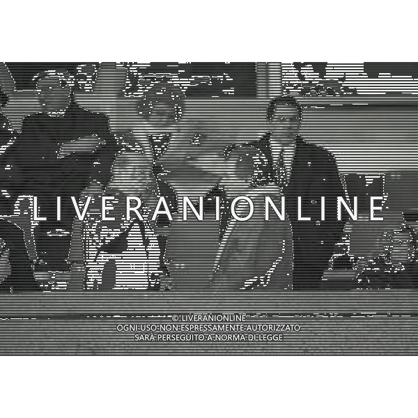 RETROSPETTIVA PAOLO MANTOVANI PRESIDENTE SAMPDORIA CALCIO NELLA FOTO PAOLO MANTOVANI PRESIDENTE DELLA SAMPDORIA CALCIO NELL\'ANNO 1989-1990 CON AZEGLIO VICINI AG ALDO LIVERANI SAS  