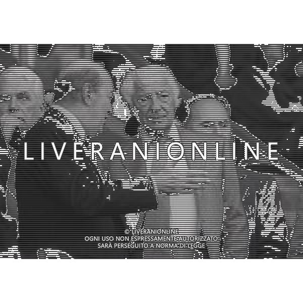 RETROSPETTIVA PAOLO MANTOVANI PRESIDENTE SAMPDORIA CALCIO NELLA FOTO PAOLO MANTOVANI PRESIDENTE DELLA SAMPDORIA CALCIO NELL\'ANNO 1990 CON GIANNI AGNELLI AG ALDO LIVERANI SAS  